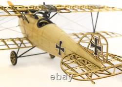 Viloga 3D Wooden Airplane Puzzles DIY Albatross D. III Biplane Model Kit, Balsa