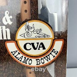 Vintage 1979 CVA Connecticut Valley Arms Alamo Bowie Knife & Sheath Kit KA903