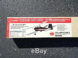 Vintage COX Airtronics Gere Sport High Performance Sport Scale Bi-Plane Kit NEW