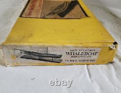 Vintage New Bedford Whaleboat Period 1850-1870 Model Shipways Wood Kit 116
