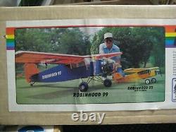 Vintage Robinhood 99 RC Airplane Kit Balsa