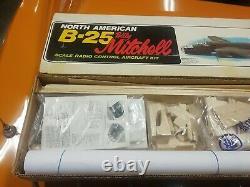 Vintage Royal B25 Mitchell radio controlled airplane kit Brand new NOS! 1976