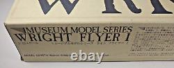 Vintage Wright Flyer I 1903 Model Airplane 116 Scale Hasegawa Hobby Kit Japan