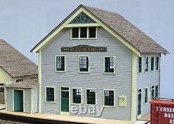 WHARF DAIRY CREAMERY O On30 Model Railroad Unpainted Structure Laser Kit DF424
