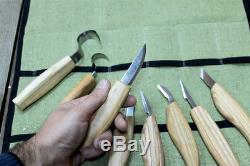 Wood Carving Tools Set TOP KIT of 12 Tools Chisel Set Knives Chisels BeaverCraft