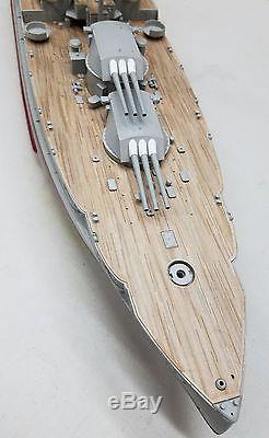 Wood Deck for 1/200 USS Arizona (fits Trumpeter kit) by Scaledecks. Com LCD-21