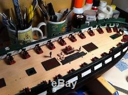 Wood Deck for 1/96 USS Constitution (fits Revell kit) by Scaledecks LCD-11