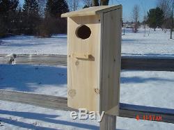 Wood Duck Nest Box Kits (3 pack) White Cedar