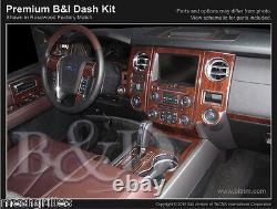 Wood Grain Dash Kit For Ford Expedition Fits (without Oem Wood) 2015-2017