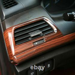 Wood Grain Look Interior Decor Trim Kit 20P For Honda Accord 4DR EX LX 2008-2012