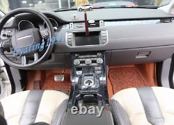Wood Grain exterior Car Inner Kit Cover Trim For Range Rover Evoque 2012-2019