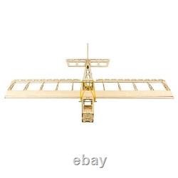 Wooden Aircraft Balsa Wood RC Plane Model 580mm Wingspan Airplane Kit Toys Adult