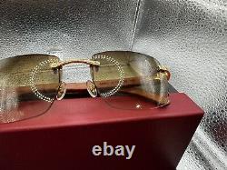 Woods Gold/Brown Glasses