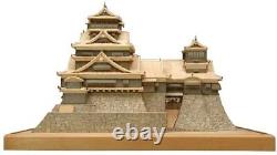 Woody Joe 1/150 Kumamoto Castle wooden model assembly kit From Japan New