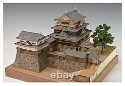Woody Joe 1/150 Matsuyama Castle Wooden model Assembly kit from JAPAN