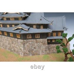 Woody Joe 1/150 Okayama Castle Wooden model Assembly kit Okayamajyo Shiro Japan