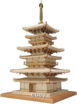Woody Joe 1/75 Yakushiji East Tower Wooden Model Assembly Kit