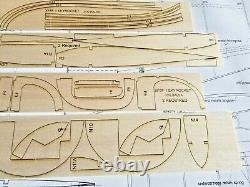 XF5F-1 SKYROCKET 69 WS RC Airplane Laser Cut Balsa Ply & Short Kit With Plans