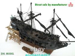 ZHL all-scenario version of the black pearl ship model kits 1-2 poles