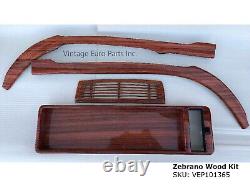 Zebrano Wood Kit 280SL Pagoda Mercedes 230 250 280 SL 113 W113